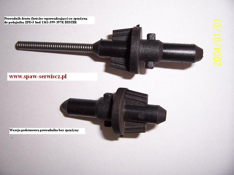Prowadnik drutu podajnika ZPD-5 (krciec) kod 1361-599-397R